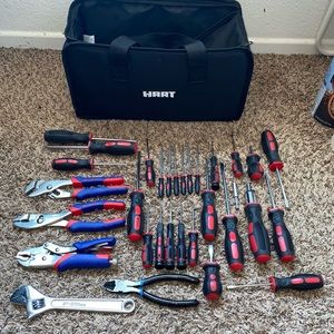 hand tool kit, more than 1,700 screws.